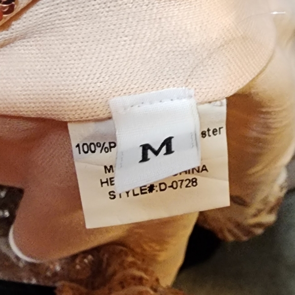 Rose Gold sequin gown - Picture 3 of 6